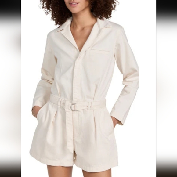 rag & bone Pleated Romper - Picture 1 of 6